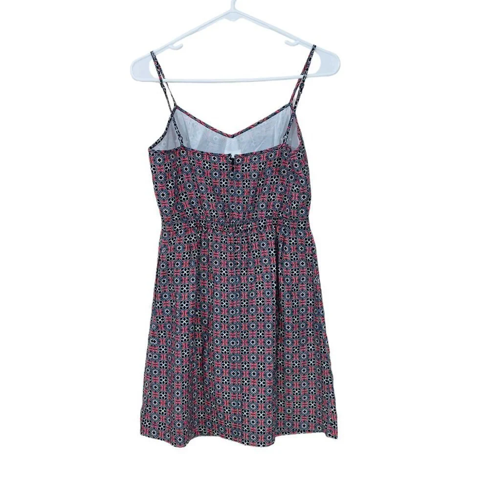 Lot of 2 J. Crew Dresses Size‎ 2 Floral Mini Sundress Pink Purple